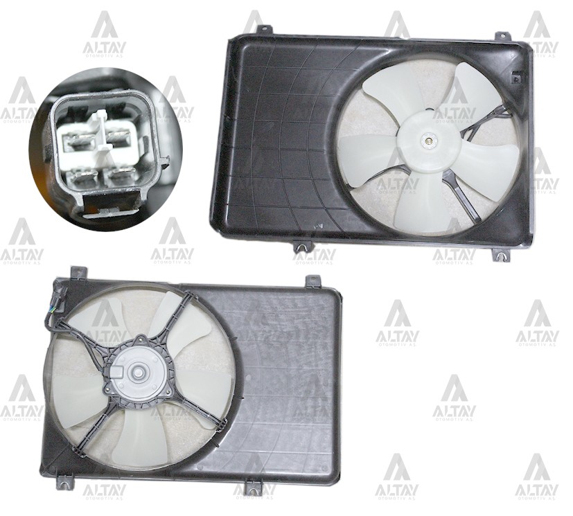 Suzuki Swift Radyatör Fan ve Motoru 2006- Fan OEM 17760-63J00 Suzuki Swift Radyatör Fan ve Motoru 2006- Fan OEM 17760-63J00